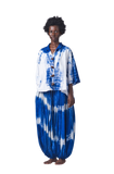 Bibi Tie and Dye Balloon Pants (Blue)