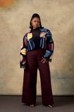 Patchwork Crop Jacket