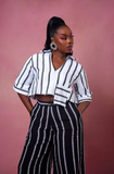Monochrome Stripe Pants