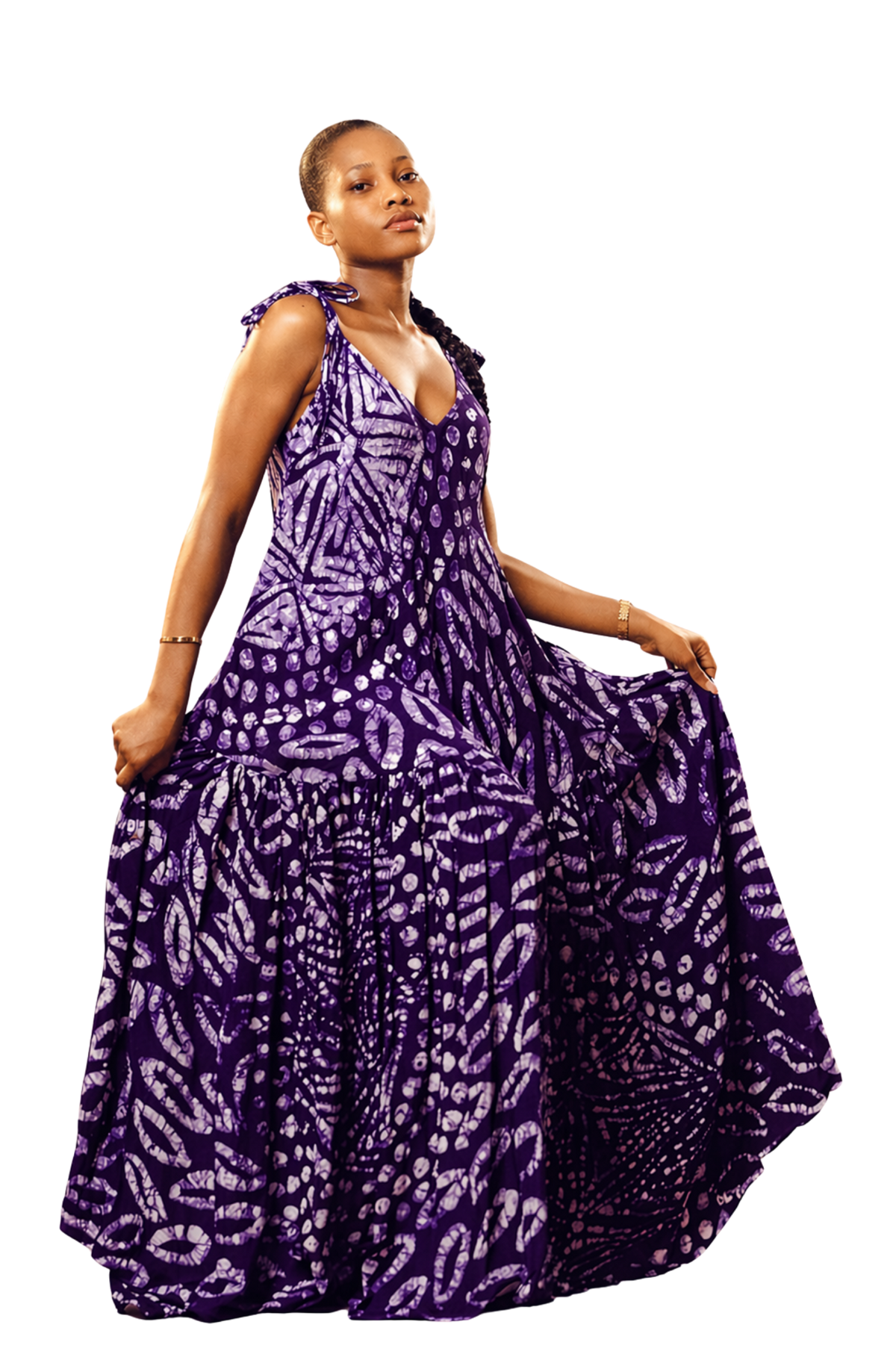 Ayo Summer Dress (Purple)