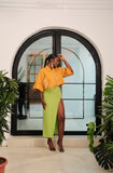 Crop Jacket (Mustard)