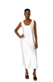 Bubu Slip Dress (White)