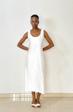 Bubu Slip Dress (White)