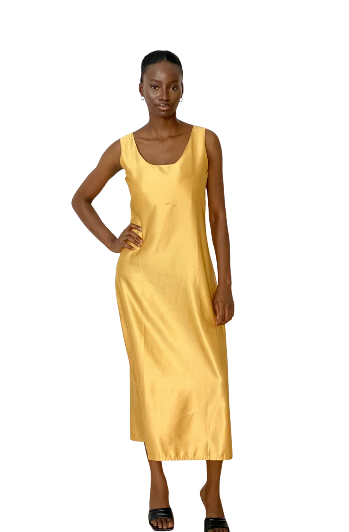 Bubu Slip Dress (Yellow)