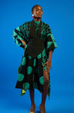 Black And Green Shirt Dress