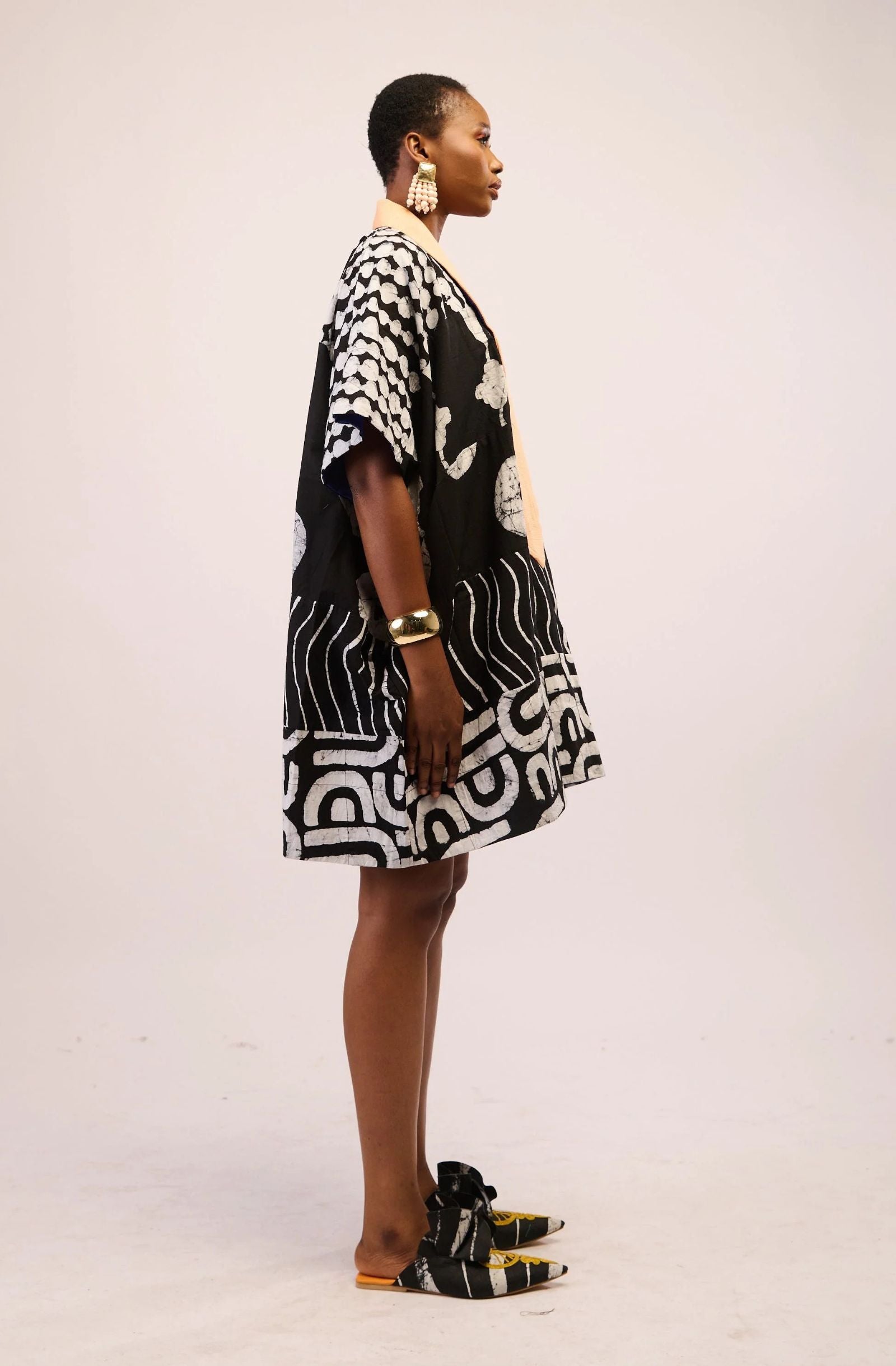 Mini Agbada (B/W)