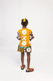 Kids Green and Orange Shorts