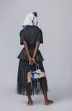 Chi Raffia Skirt