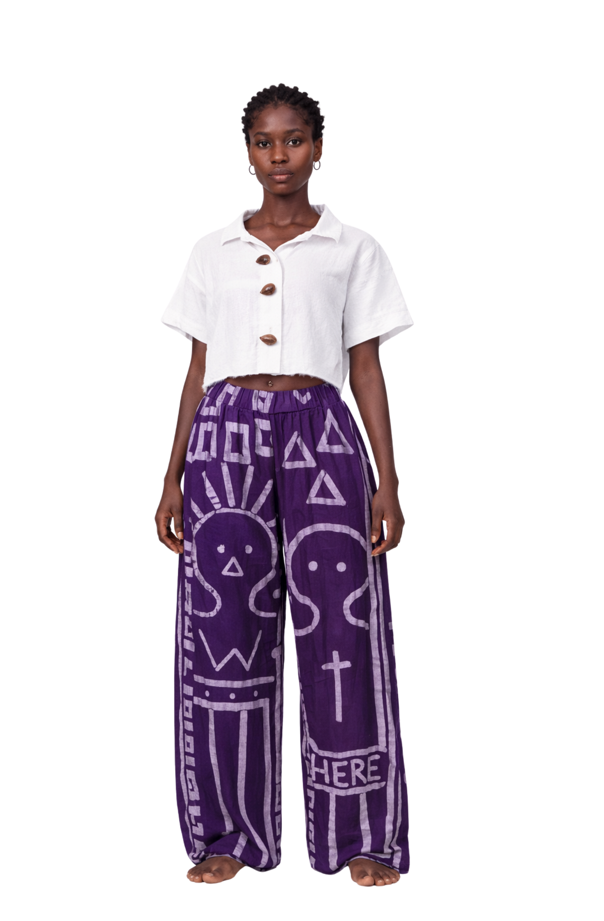 Iban Pants (Purple)
