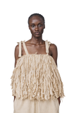 Temi PomPom Top (Beige)