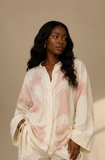 Ufan Slit Tunic Top (Tan)
