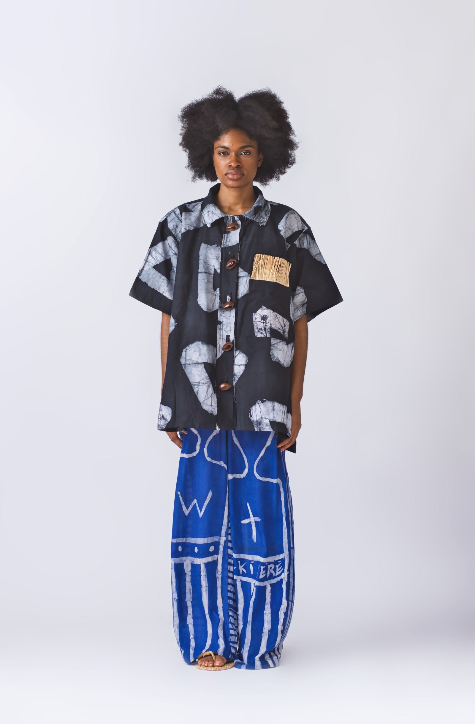 Iban Pants (Blue)