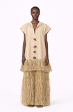 Eto Raffia Dress (Beige)