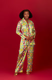 Reni Pant Set- Yellow