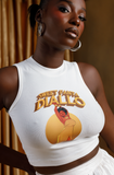 Sweet Fanta Diallo Crop Top (White)