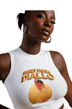 Sweet Fanta Diallo Crop Top (White)
