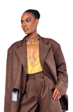Cut-out Blazer