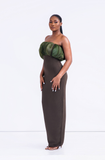Omasan Dress (Army Green)