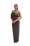 Omasan Dress (Army Green)