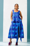 Sleeveless Silk Top