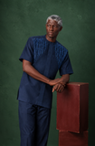 The Heritage Arch Shirt (Navy Blue)
