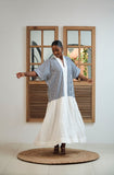 Dani Kaftan (Dark Blue Stripe)