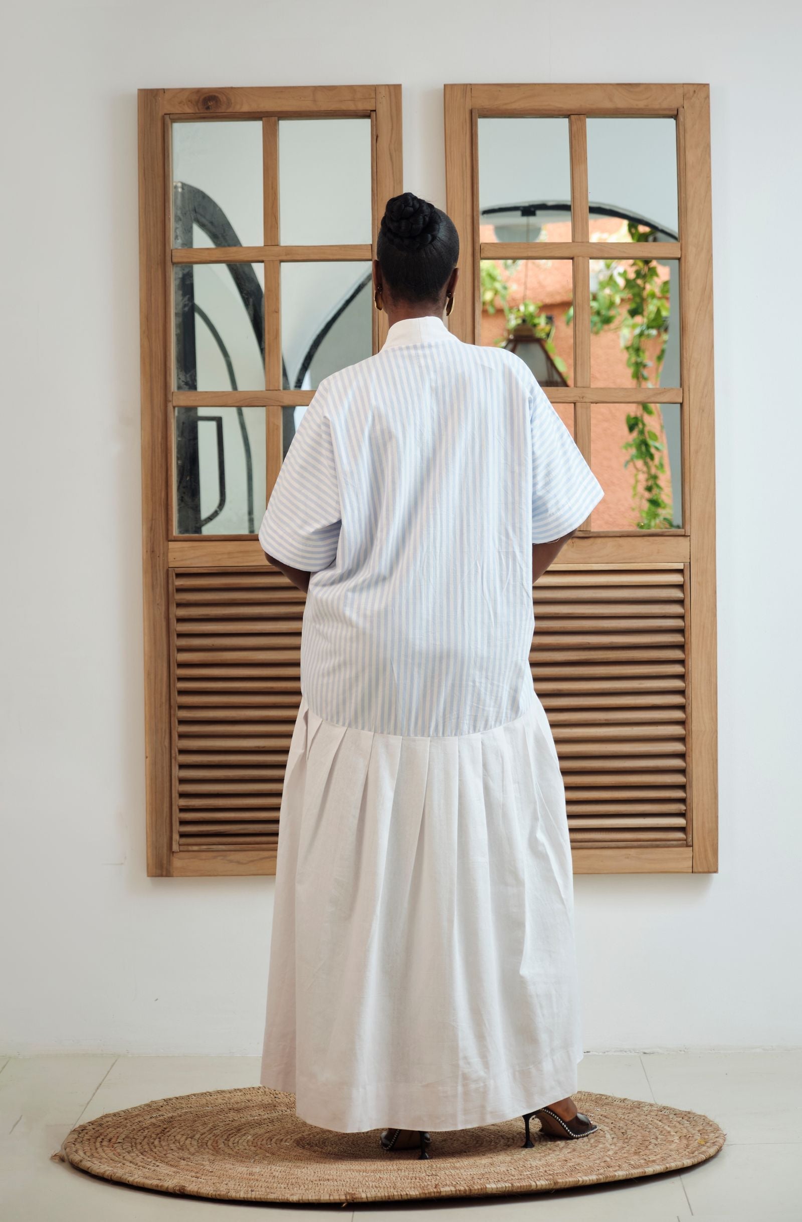 Dani Kaftan (Light Blue Stripe)