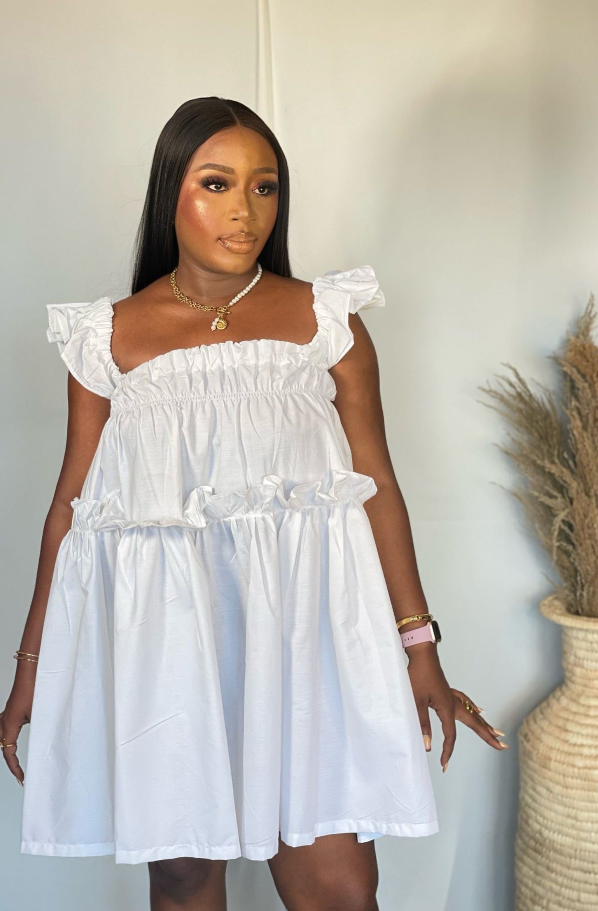 Lily Dress (White)