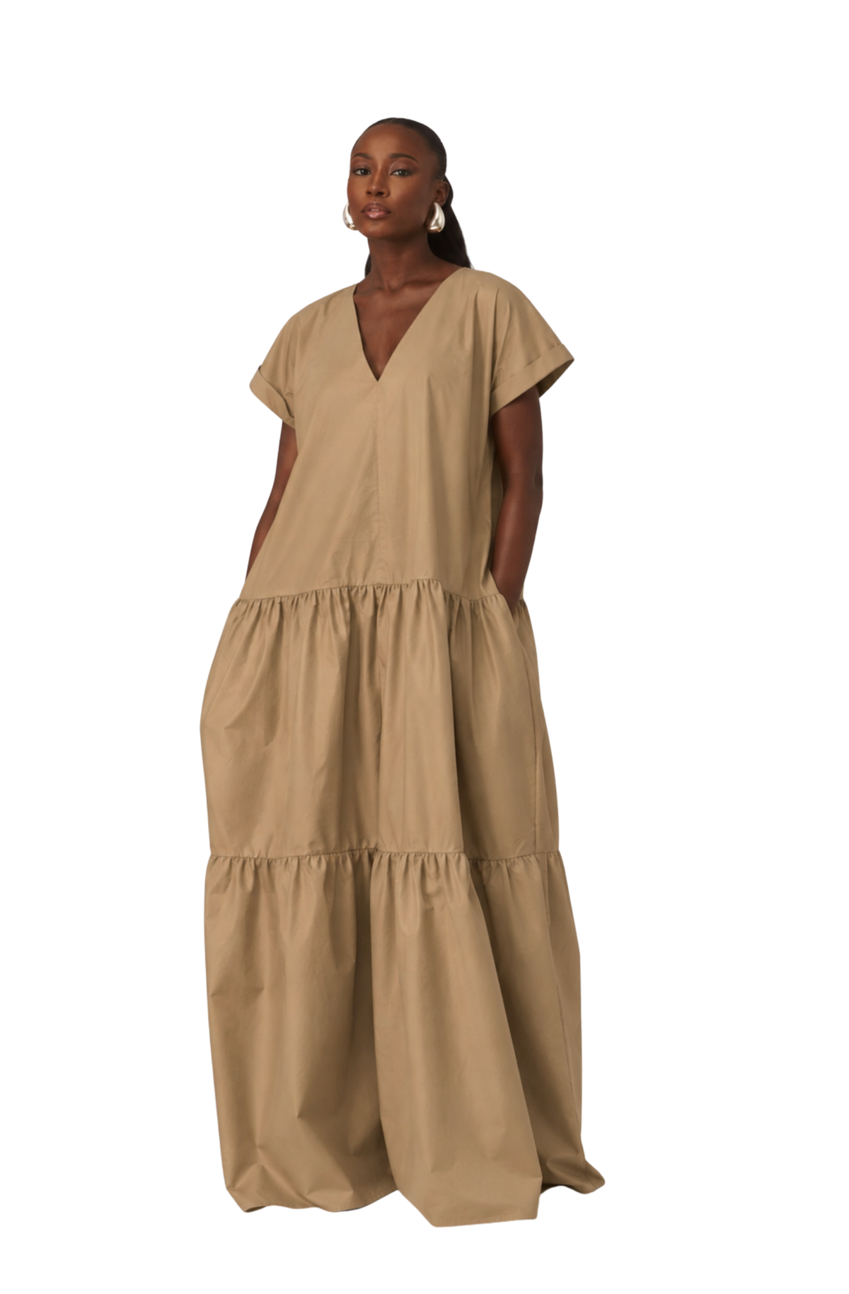 Dimma Dress Tan