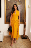 Divanma Dress (Mustard Yellow)