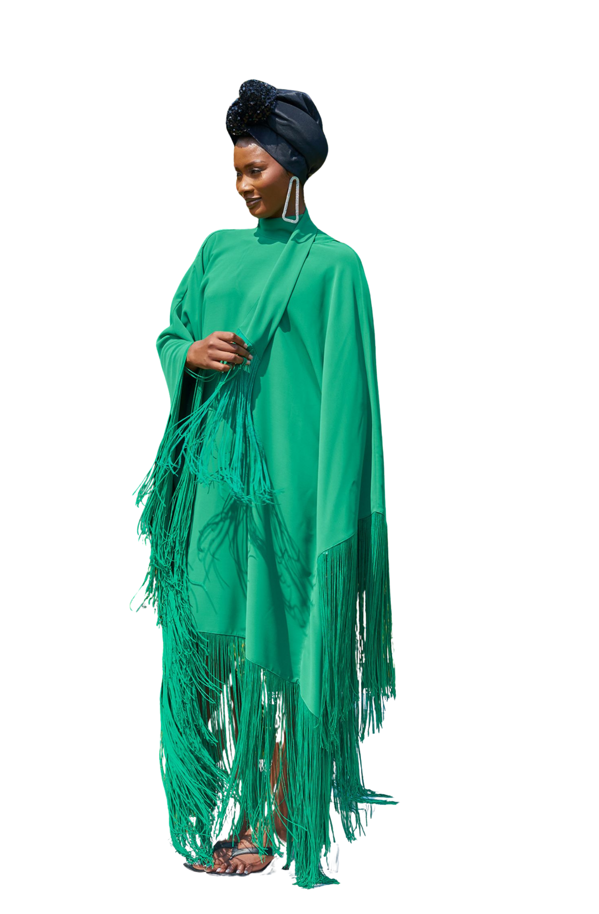 Amaya Fringed Kaftan