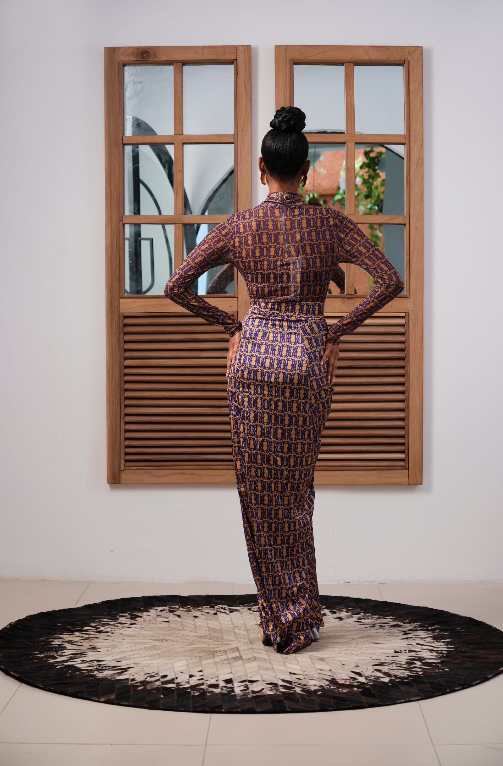 Iris Body Suit Anagram (Indigo)