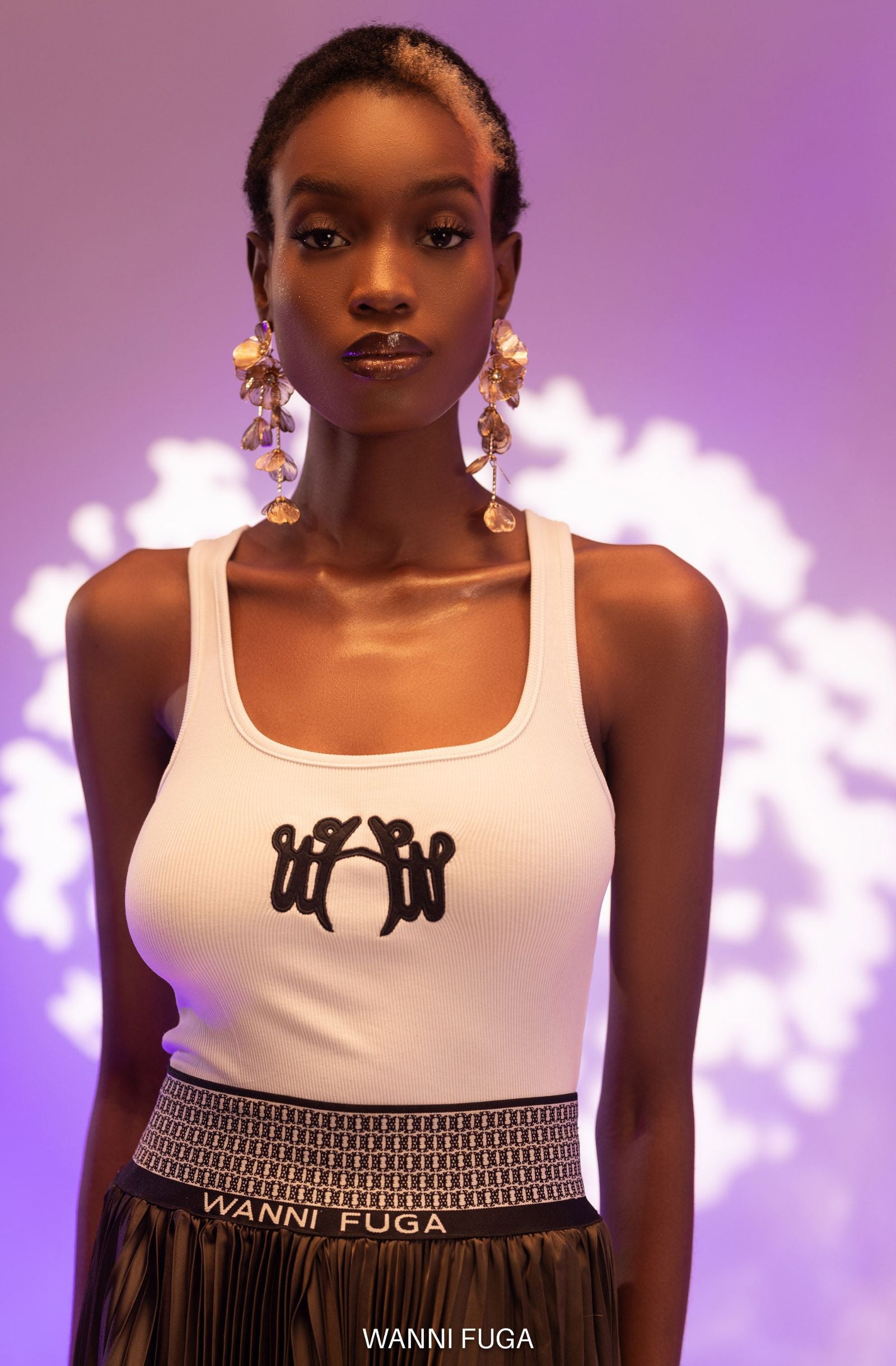 Fuga Tank Top (White)