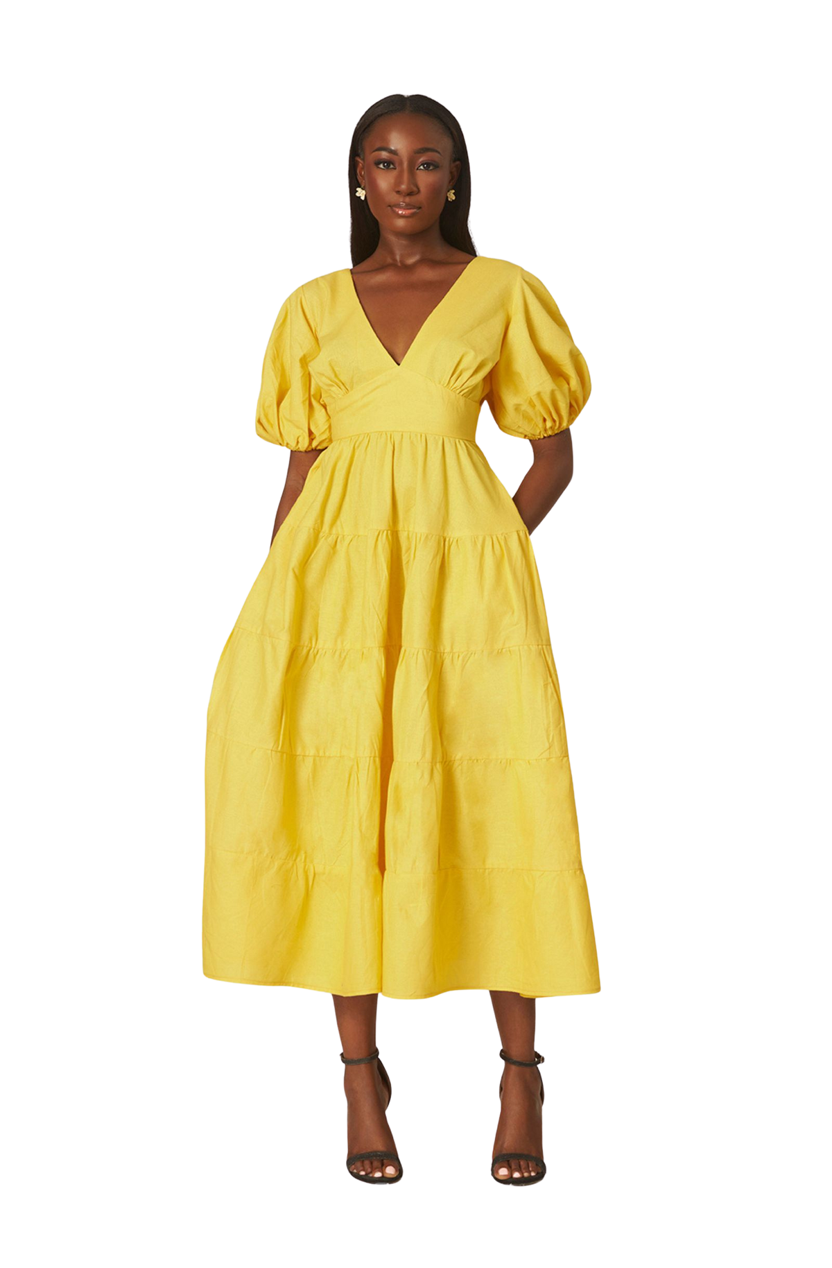 Bella Dress Yellow