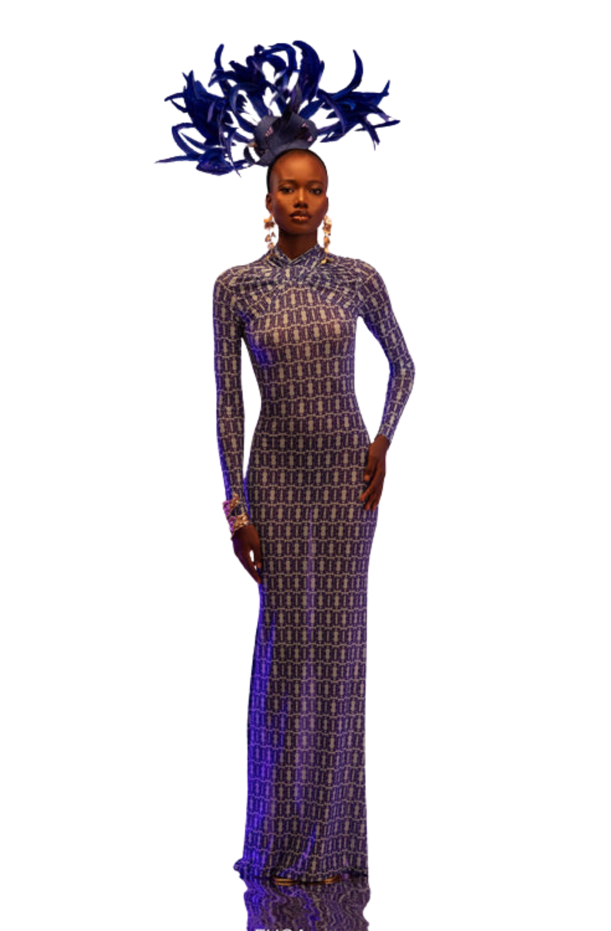 Iris Mesh Dress