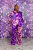 Fringe Silk PJ Set