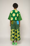 Green and Yellow Culottes