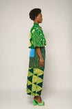 Green and Yellow Culottes