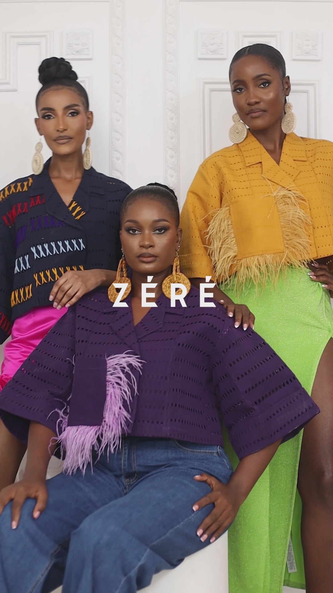 Crop Jacket (Purple)
